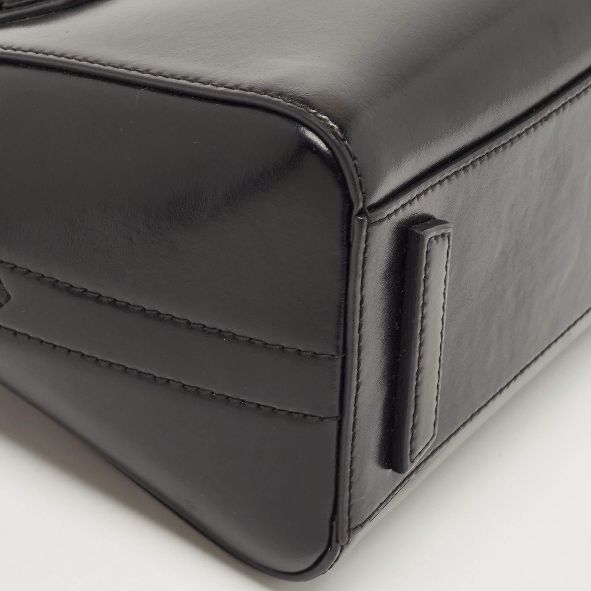 Givenchy Black Leather Mini Antigona Satchel 11