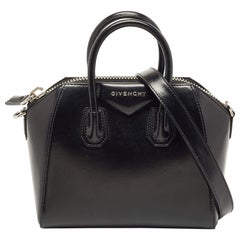 Givenchy Black Leather Mini Antigona Satchel