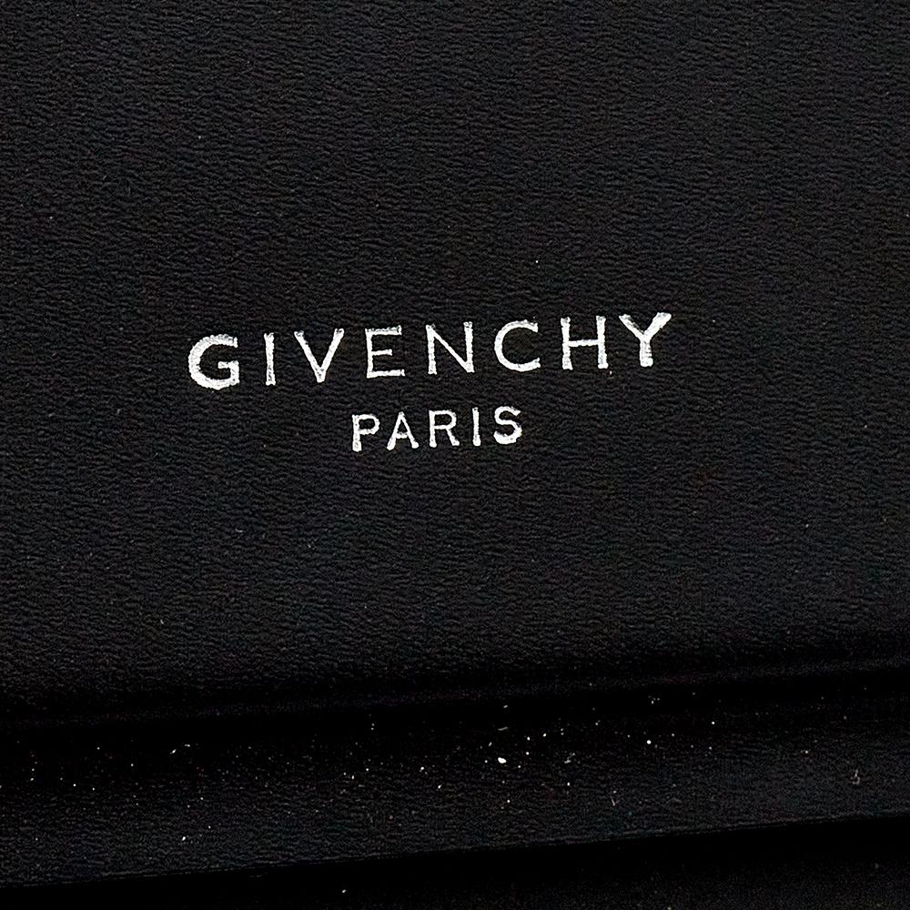 Givenchy Black Leather Mini Horizon Crossbody Bag 4
