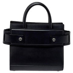 Givenchy Black Leather Mini Horizon Crossbody Bag