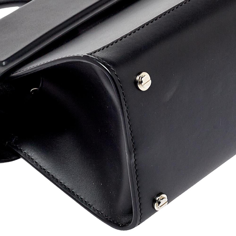 Women's Givenchy Black Leather Mini Horizon Crossbody Bag