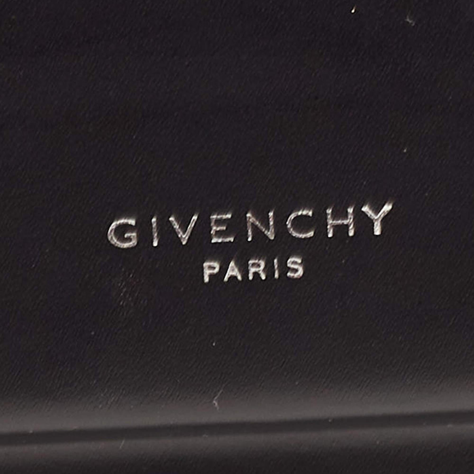 Givenchy Black Leather Mini Horizon Tote For Sale 6