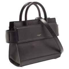 Givenchy Black Leather Mini Horizon Tote