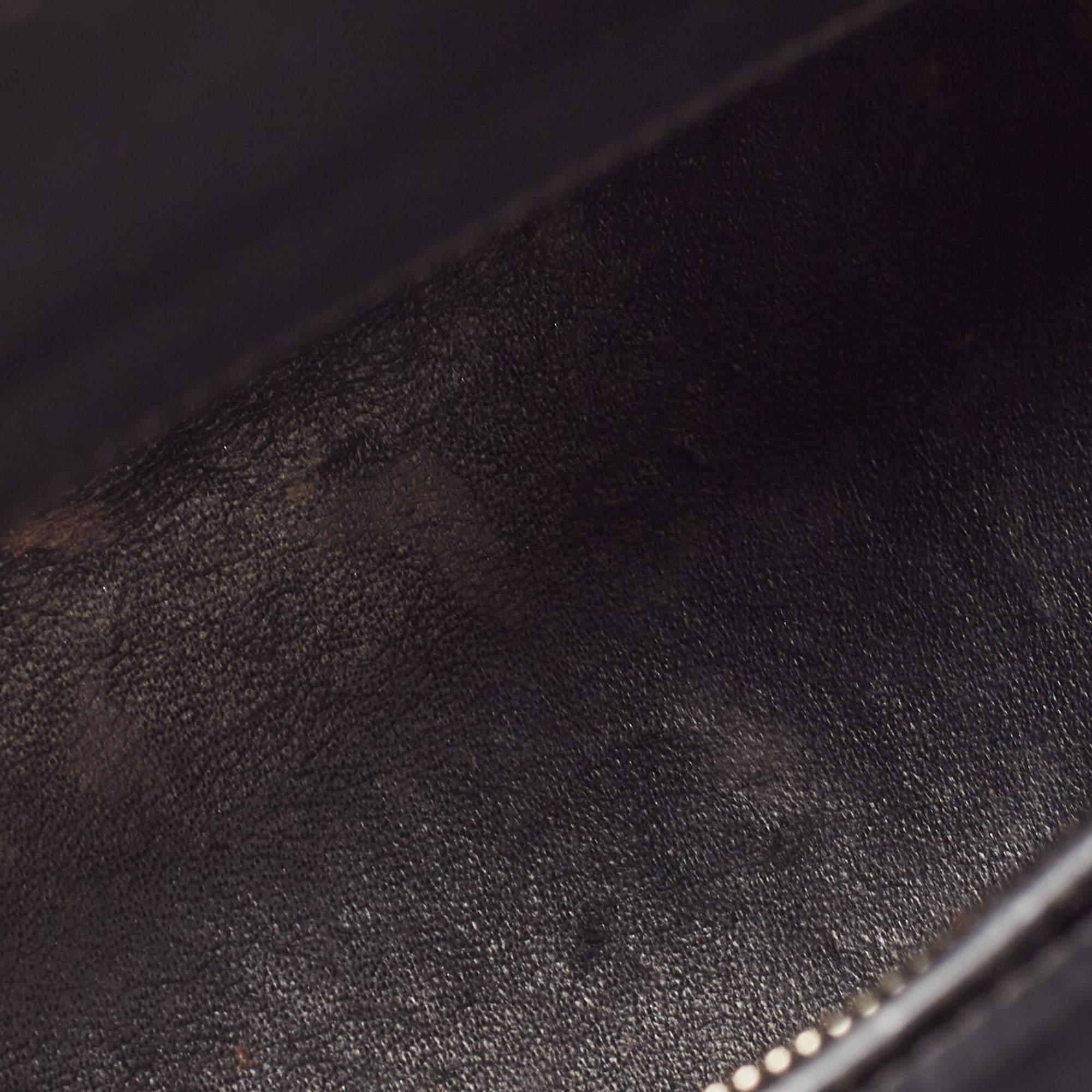 Women's Givenchy Black Leather Mini Horizon Tote For Sale