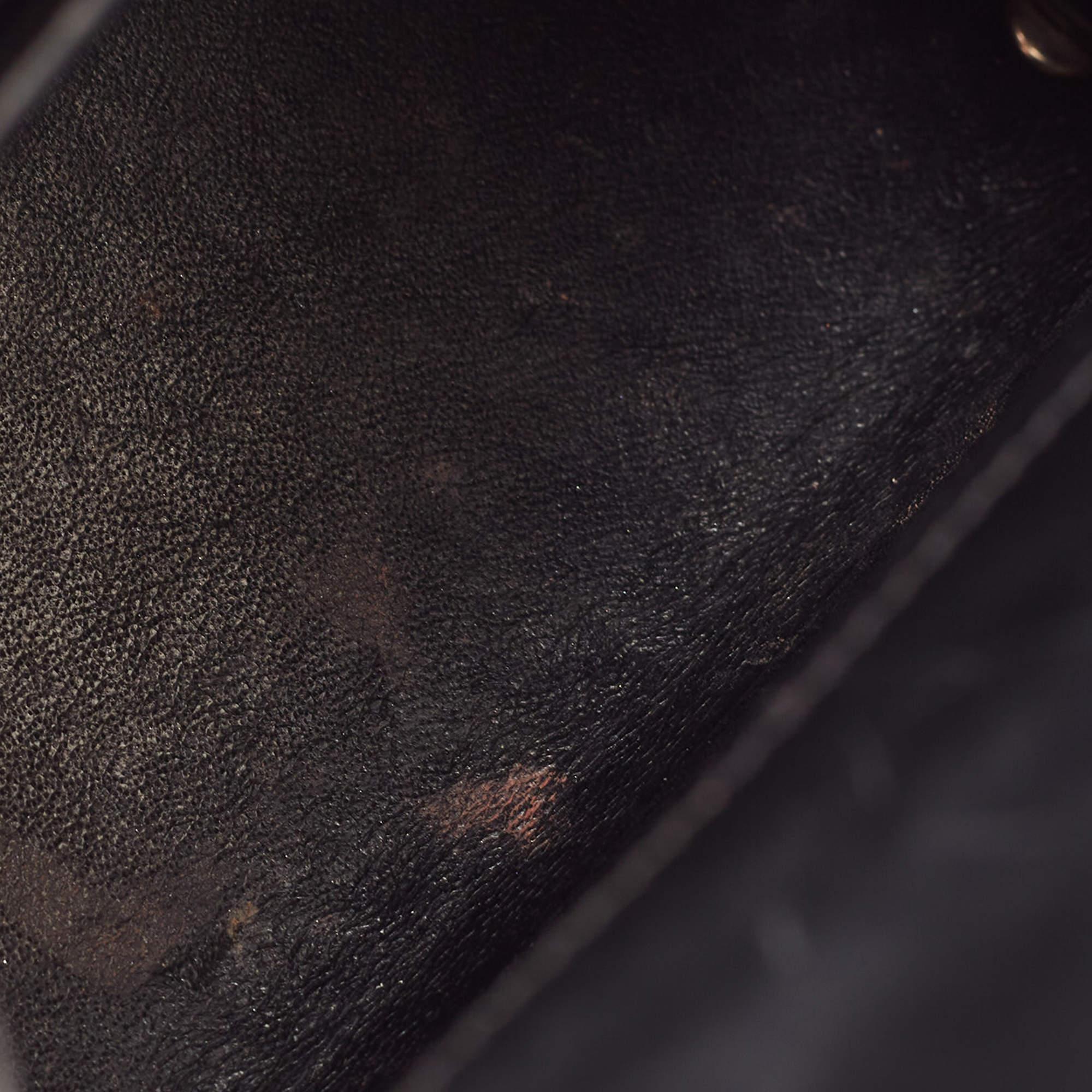 Givenchy Black Leather Mini Horizon Tote For Sale 1