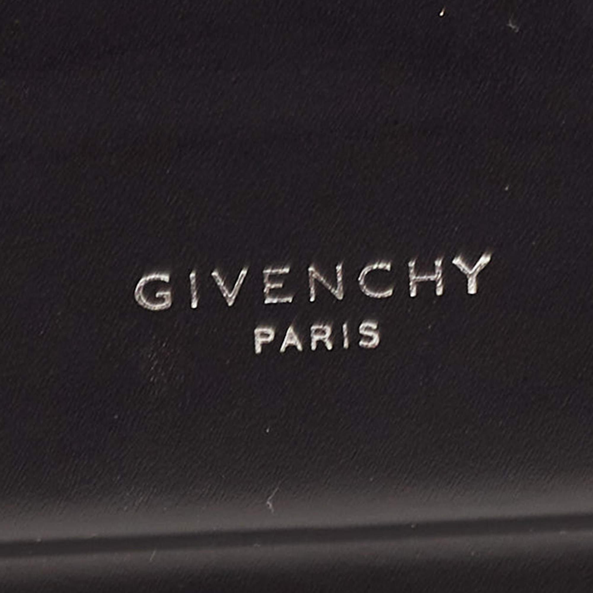 Givenchy Black Leather Mini Horizon Tote For Sale 4