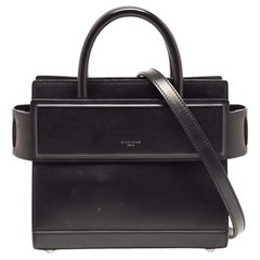 Givenchy - Mini fourre-tout Horizon en cuir noir