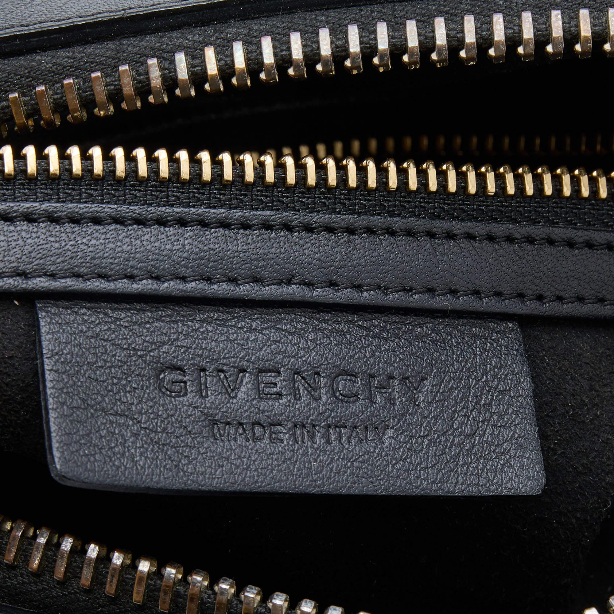 Givenchy Black Leather Mini Lucrezia Satchel 7
