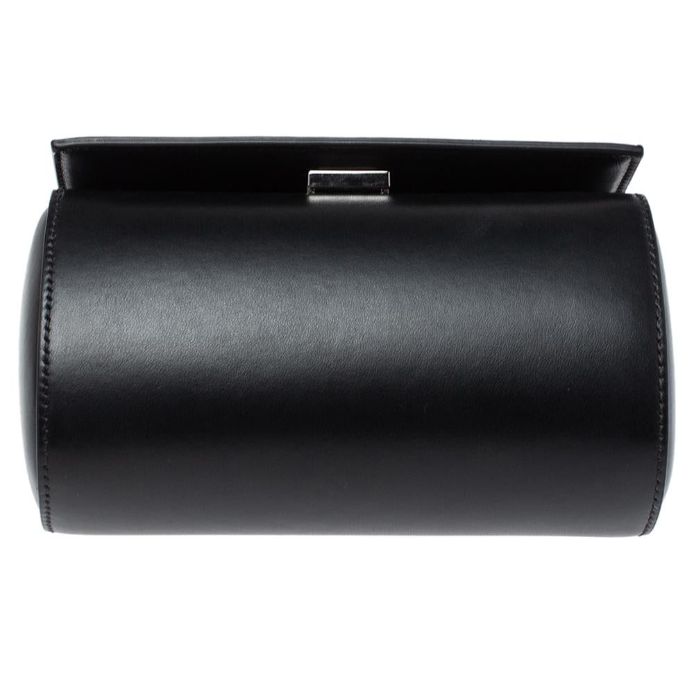 Givenchy Black Leather Mini Pandora Box Crossbody Bag 1