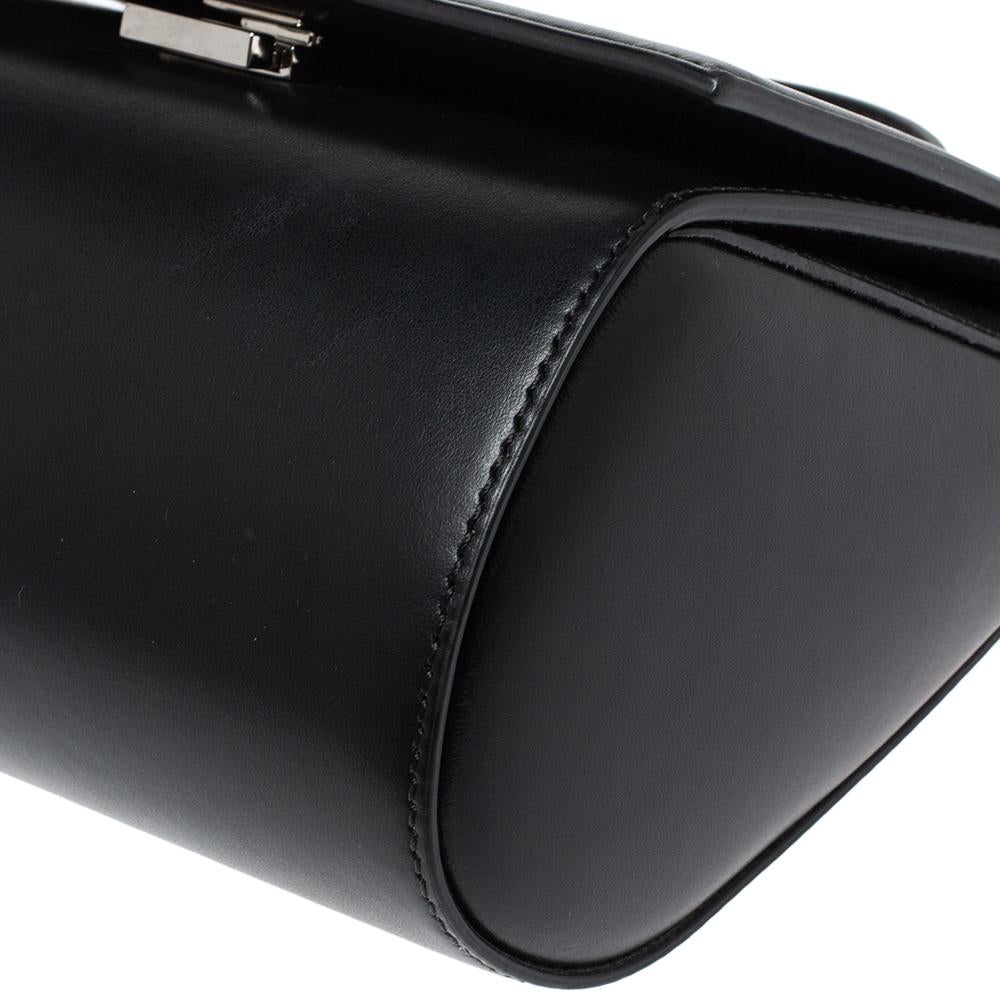 Givenchy Black Leather Mini Pandora Box Crossbody Bag 3