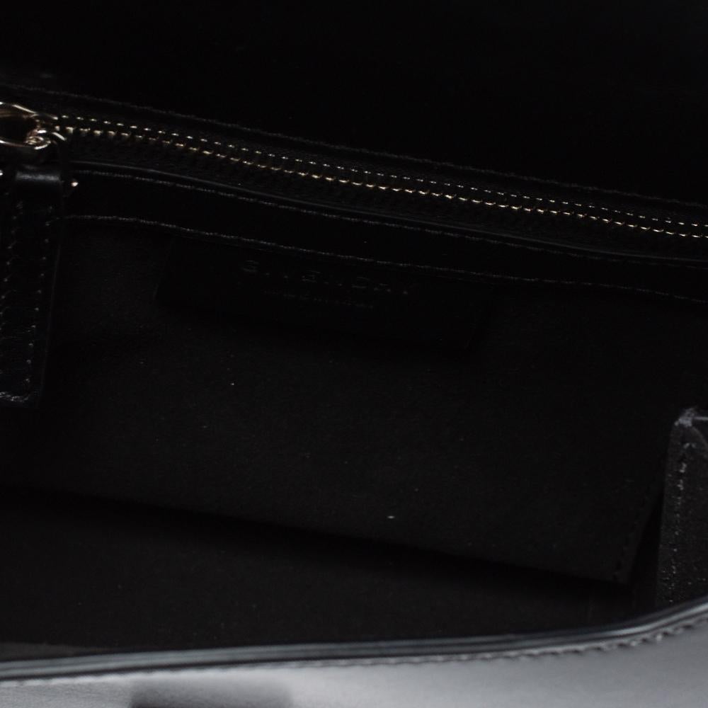 Givenchy Black Leather Mini Pandora Box Crossbody Bag 5