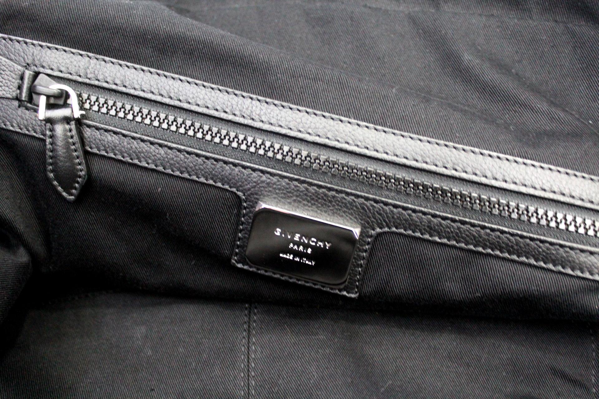 Givenchy Black Leather Nightingale Large Bag 7