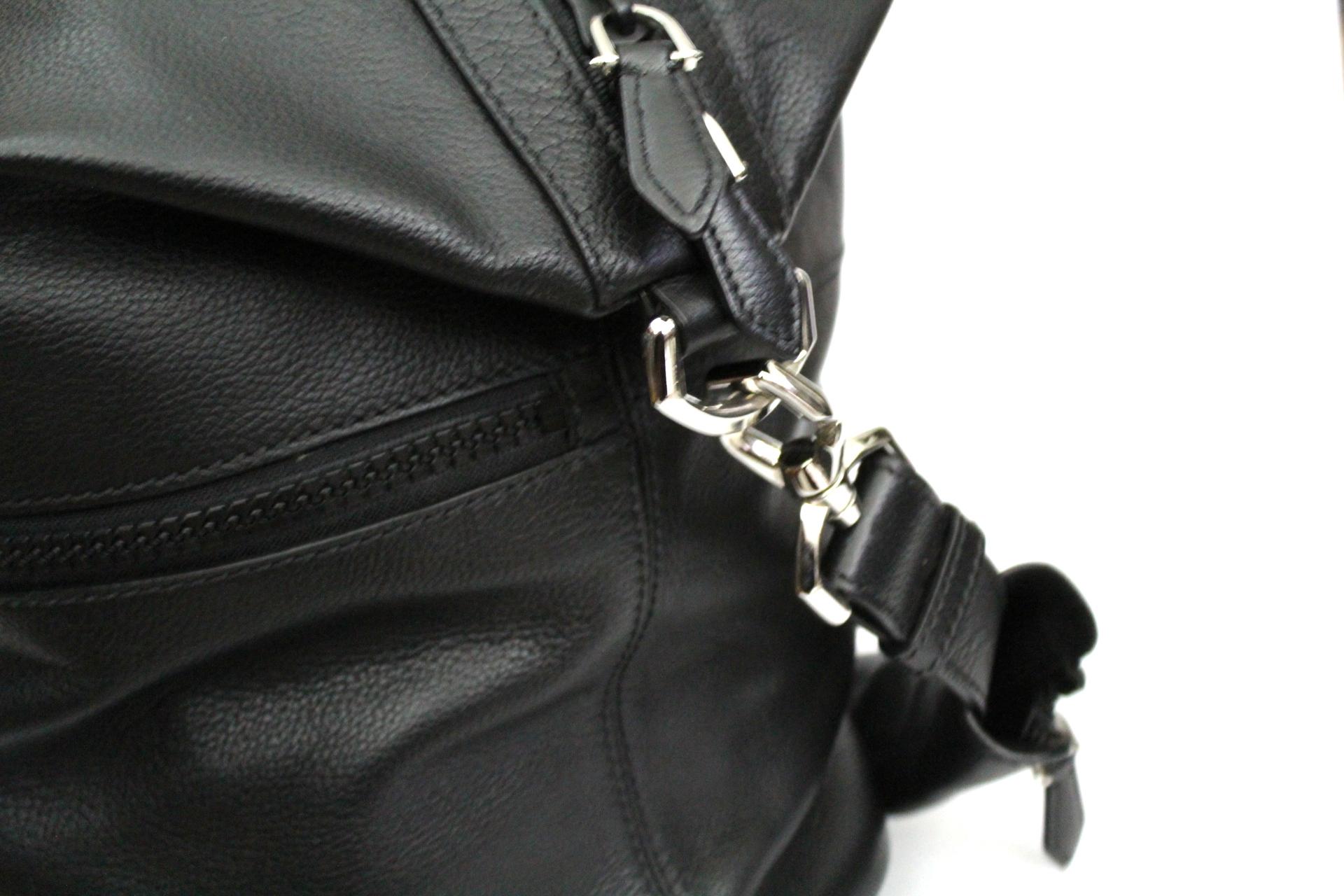 Givenchy Black Leather Nightingale Large Bag 1