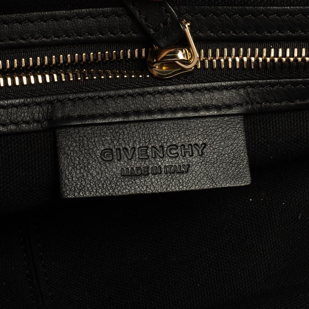 Givenchy Black Leather Nightingale Studded Satchel 5