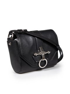 Givenchy Black Leather Obsedia Crossbody Bag
