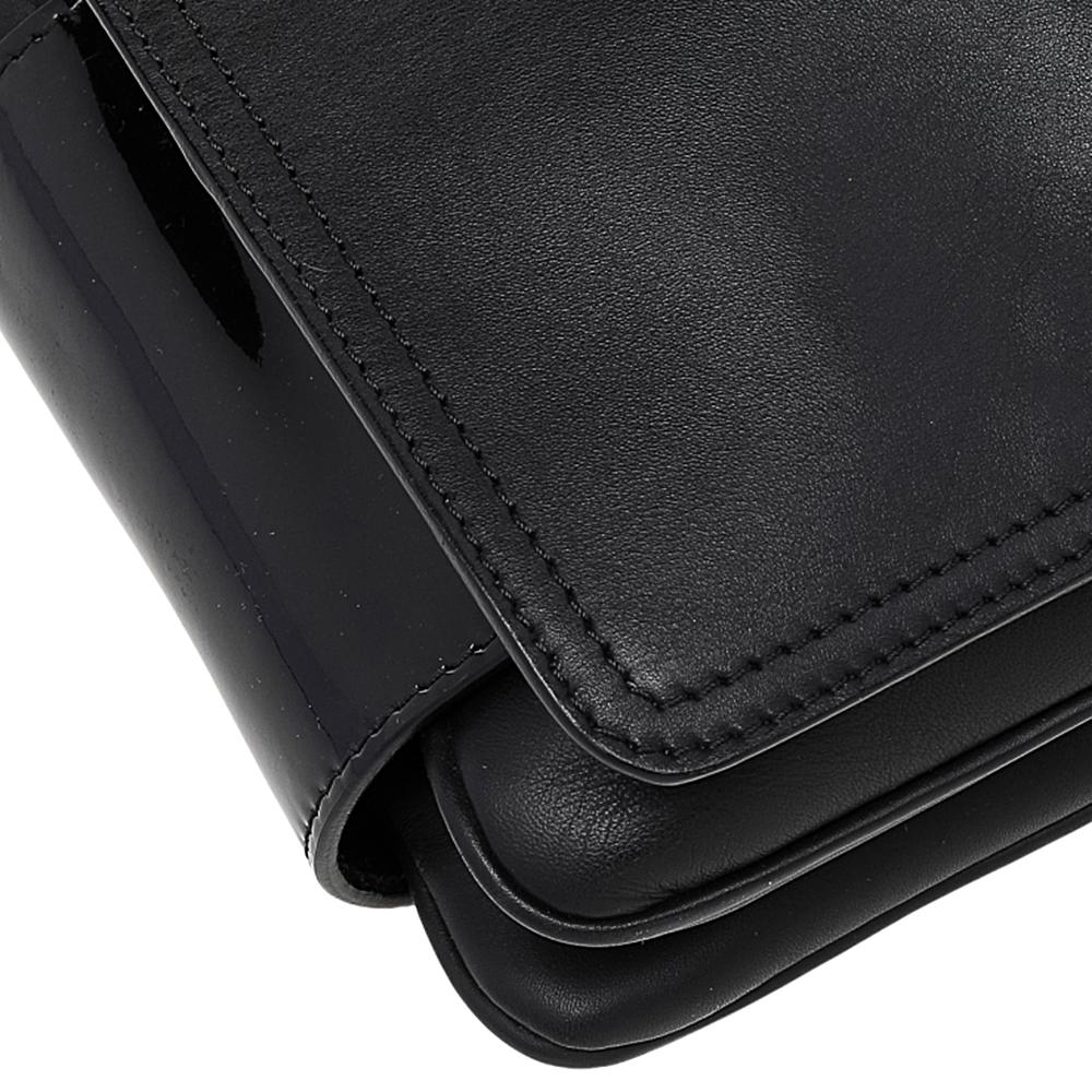 Givenchy Black Leather Obsedia Flap Shoulder Bag 6