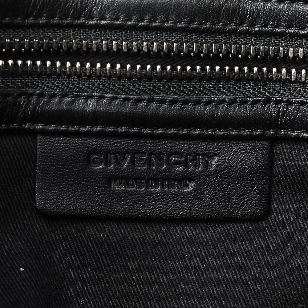 Givenchy Black Leather Obsedia Flap Shoulder Bag 1