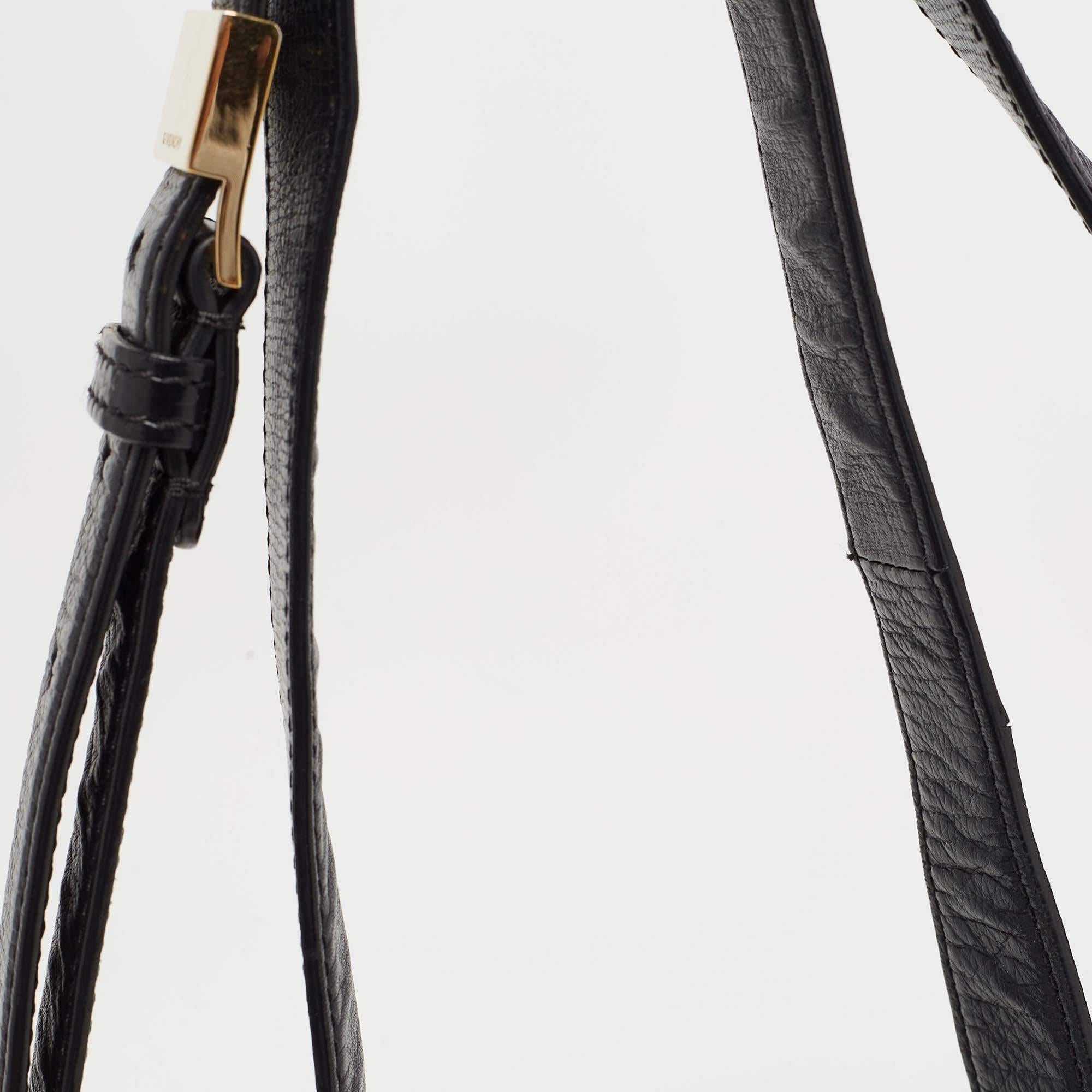 Givenchy Black Leather Pandora Box Shoulder Bag 8