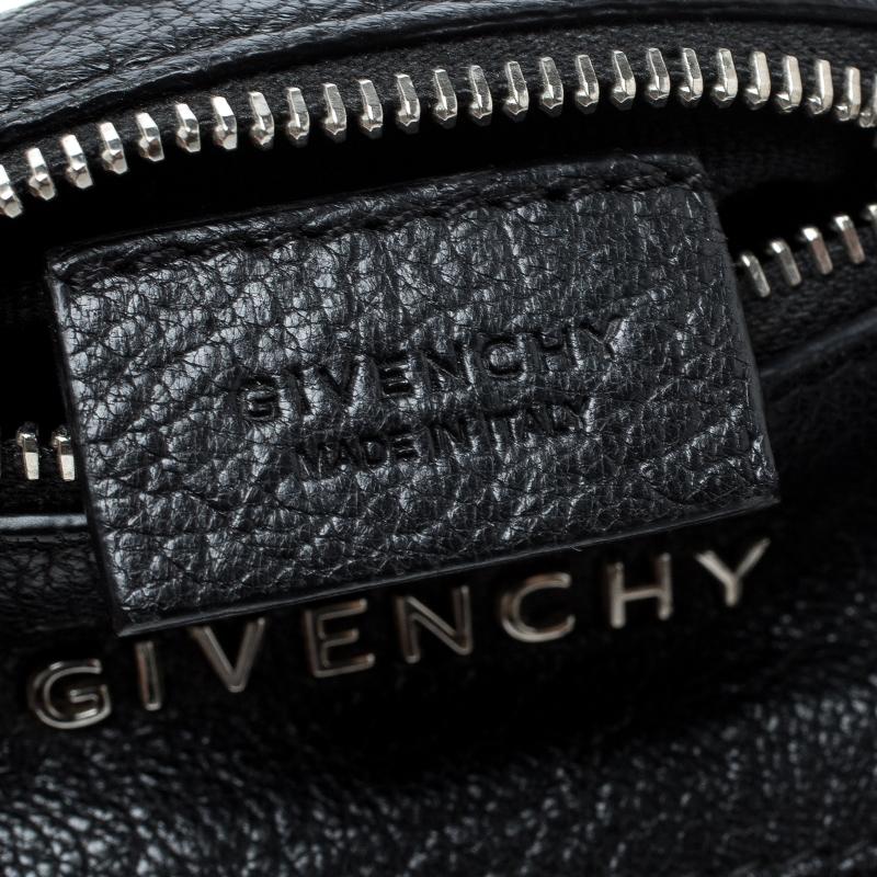 Givenchy Black Leather Pandora Coin Purse 6