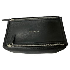 Givenchy Black Leather Pandora Shoulder Bag