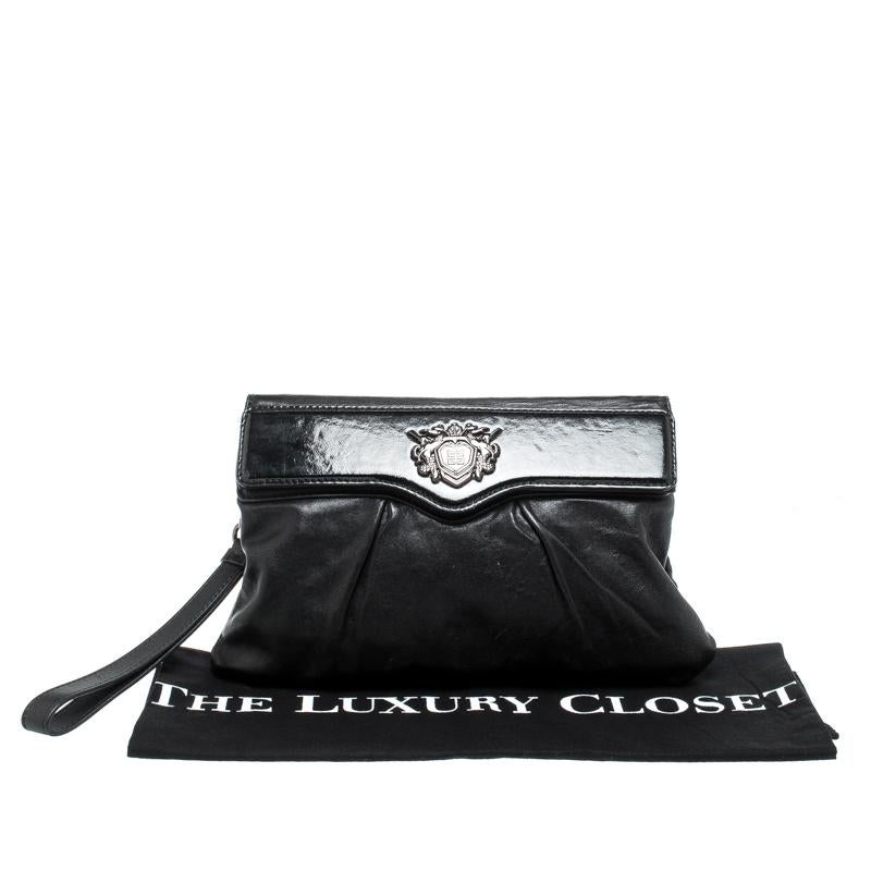 Givenchy Black Leather Pouch 6