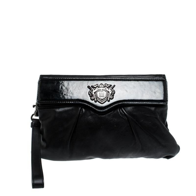 Givenchy Black Leather Pouch 5