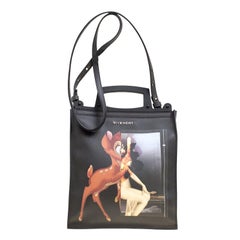 Givenchy Black Leather Rave Bambi Crossbody Bag