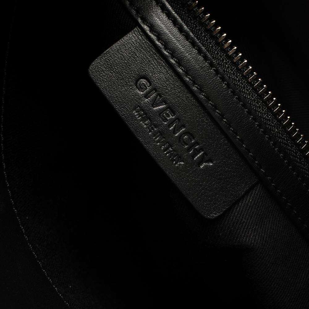 Givenchy Black Leather Rottweiler Chain Tote 4