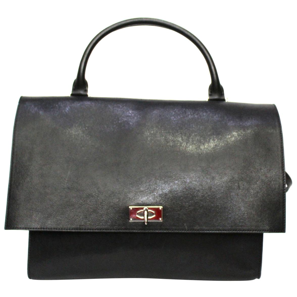 Givenchy Black Leather Shark Bag