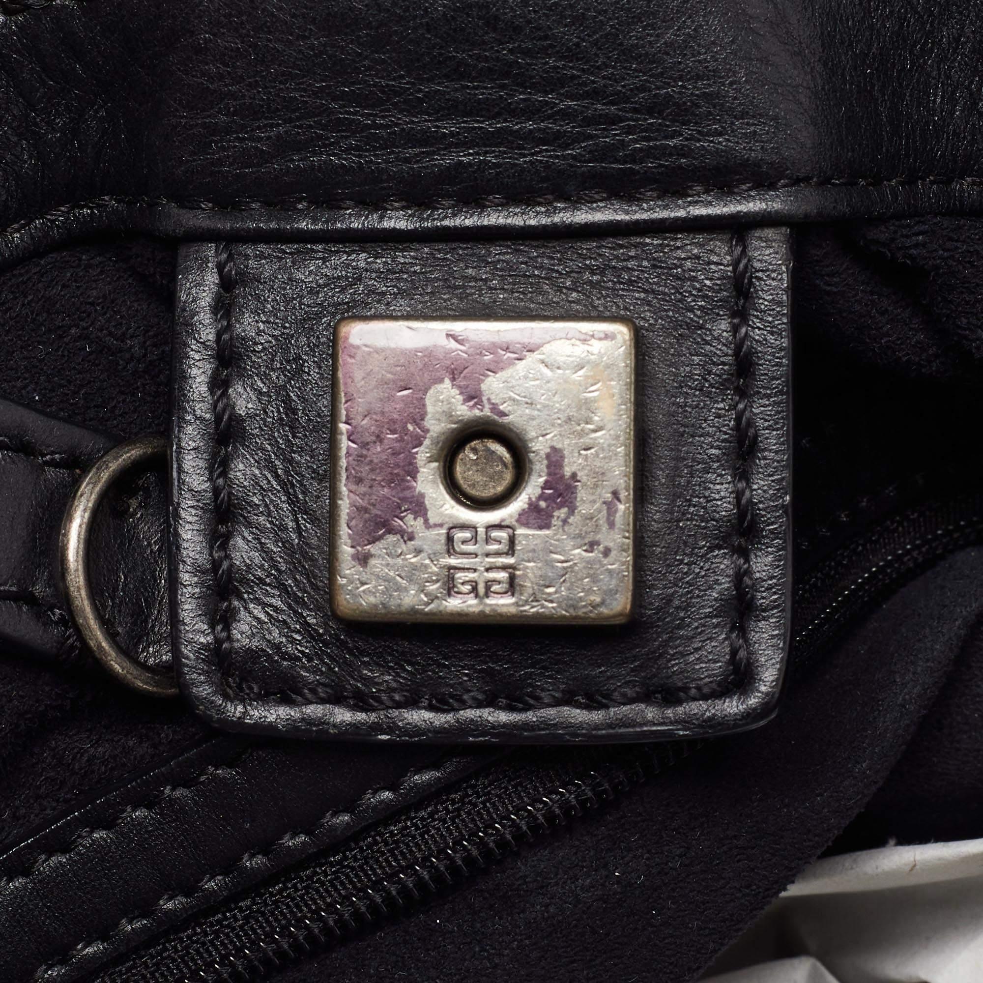 Givenchy Black Leather Shopper Tote 3