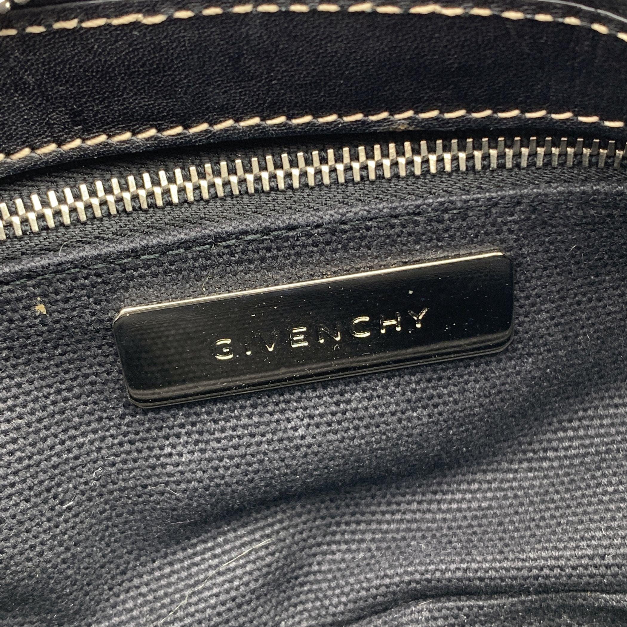 Bolso bandolera de piel negro Givenchy Correa trenzada 2