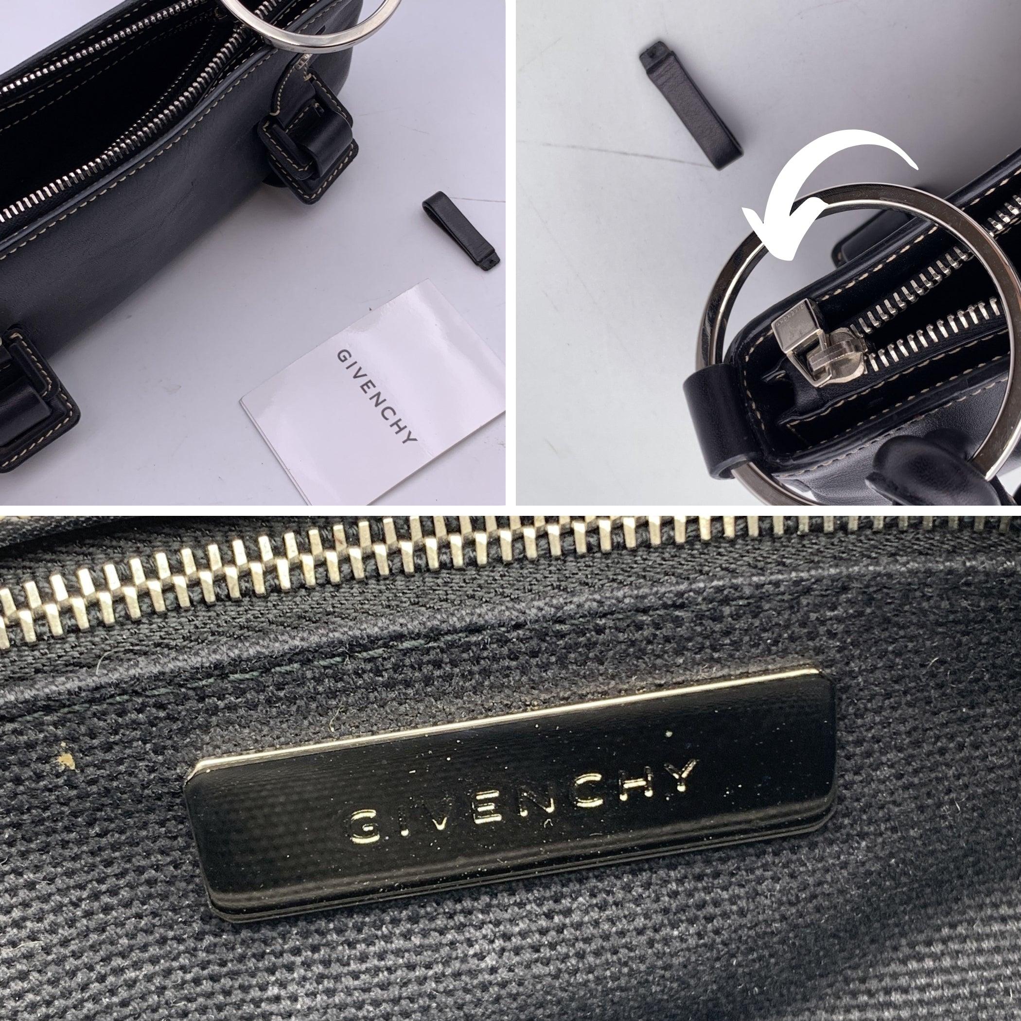 Bolso bandolera de piel negro Givenchy Correa trenzada 3
