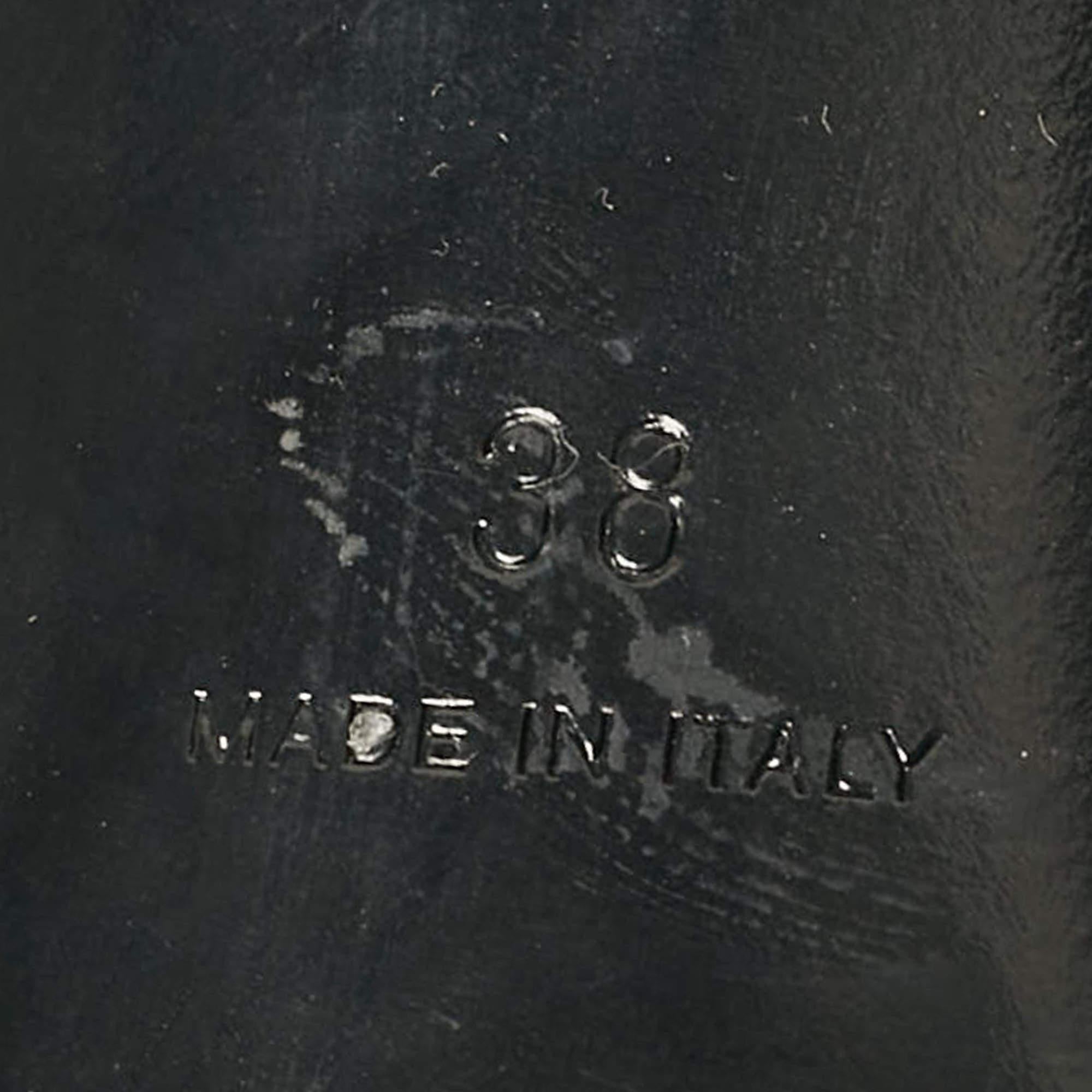 Givenchy Black Leather Slingback Pumps Size 38 4