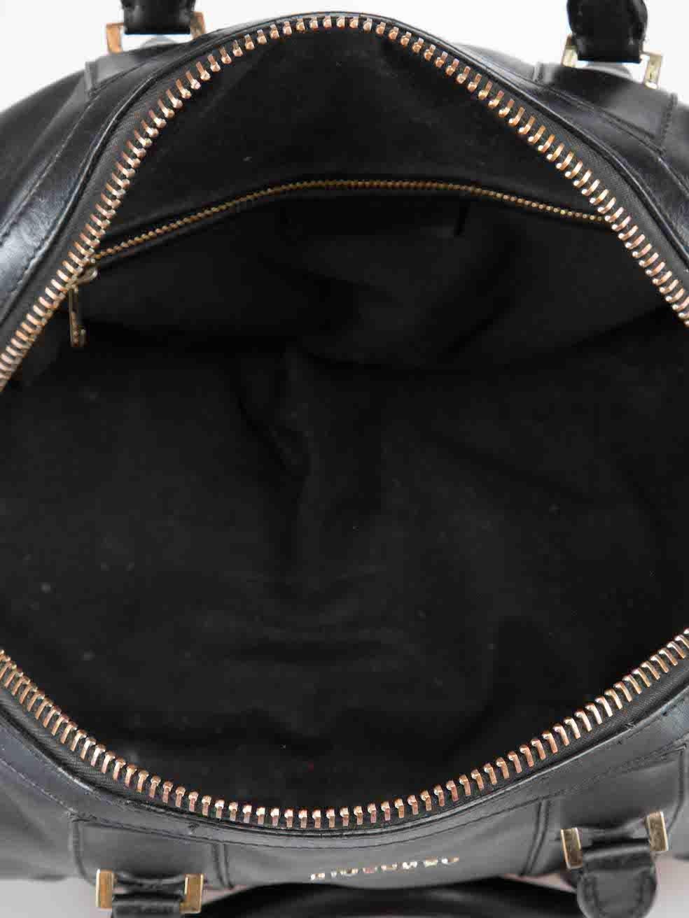 Givenchy Black Leather Small Antigona Handbag For Sale 1