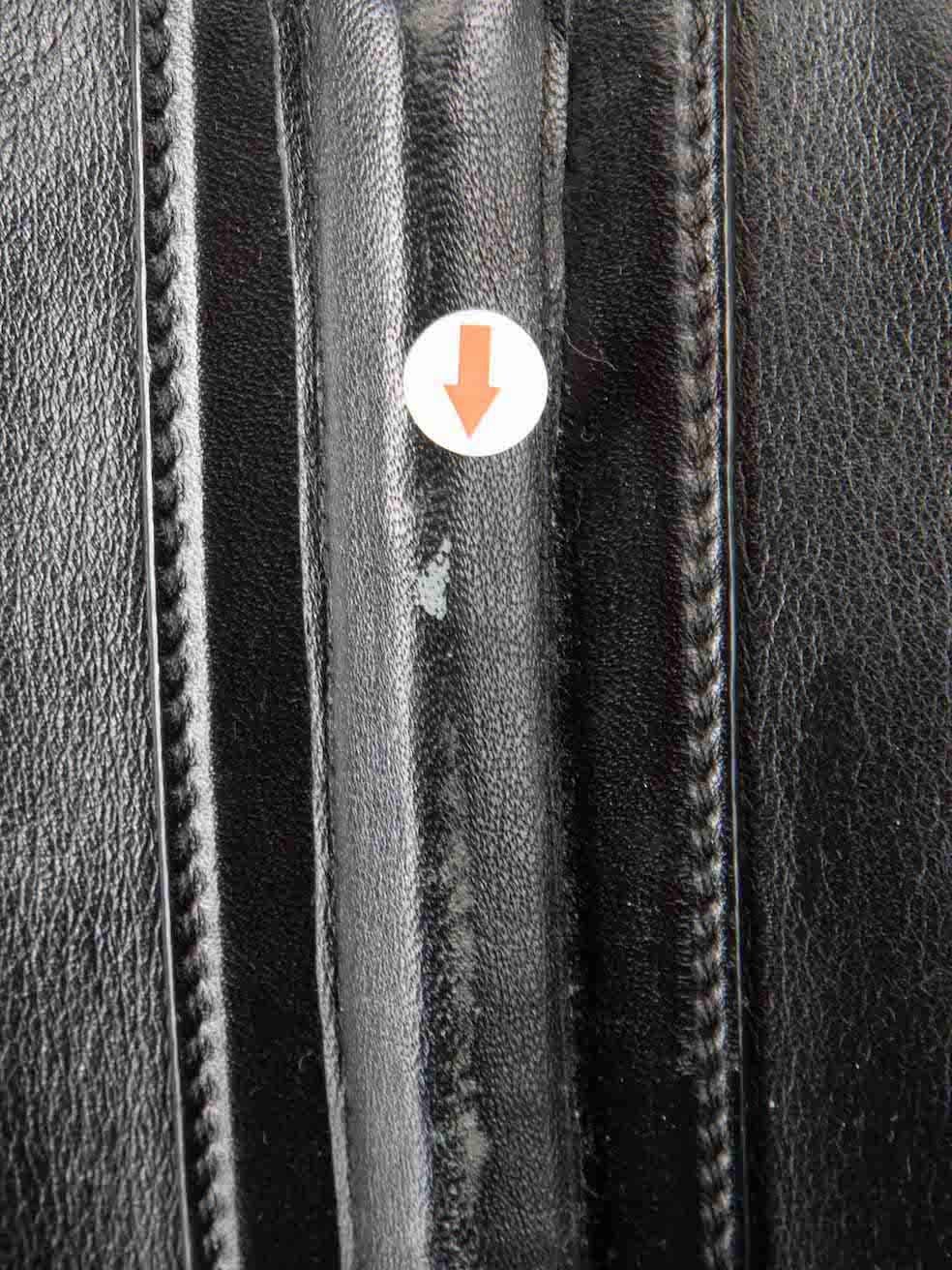 Givenchy Black Leather Small Antigona Handbag For Sale 3