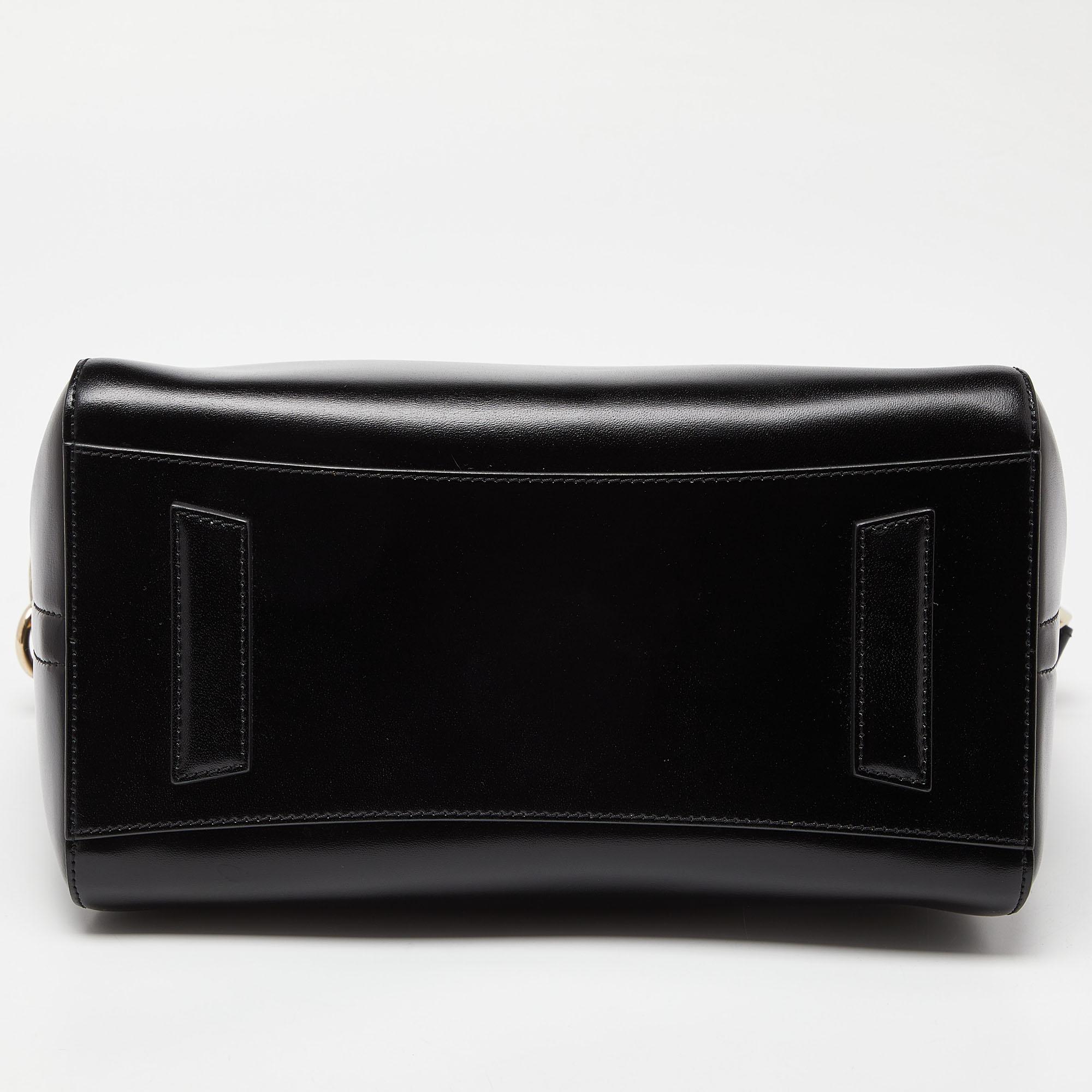 Givenchy Black Leather Small Antigona Satchel 3
