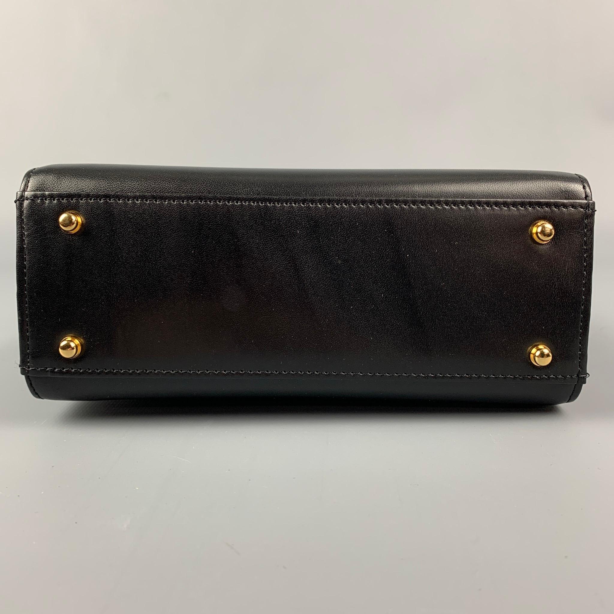 Women's GIVENCHY Black Leather Top Handle Square Handbag
