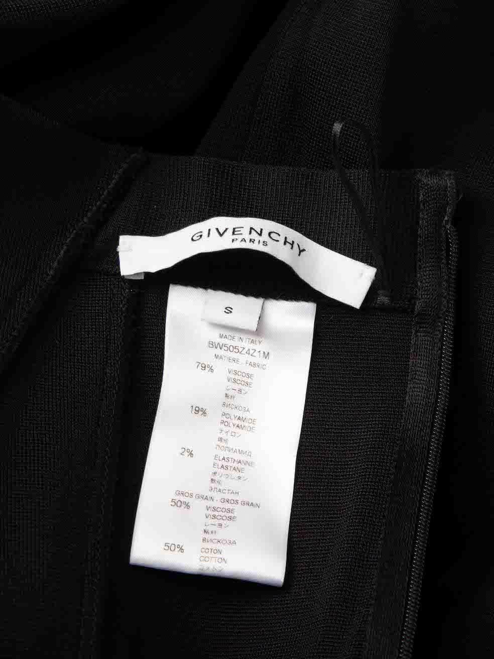 Givenchy Black Logo Button Detail Skinny Trousers Size S Pour femmes en vente