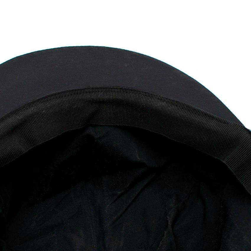 Givenchy Black Logo-embroidered Woven Baseball Cap 3