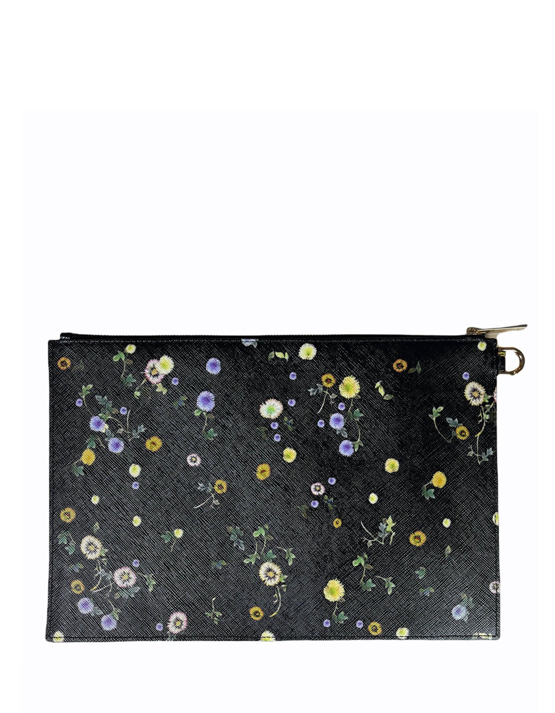 givenchy floral pouch