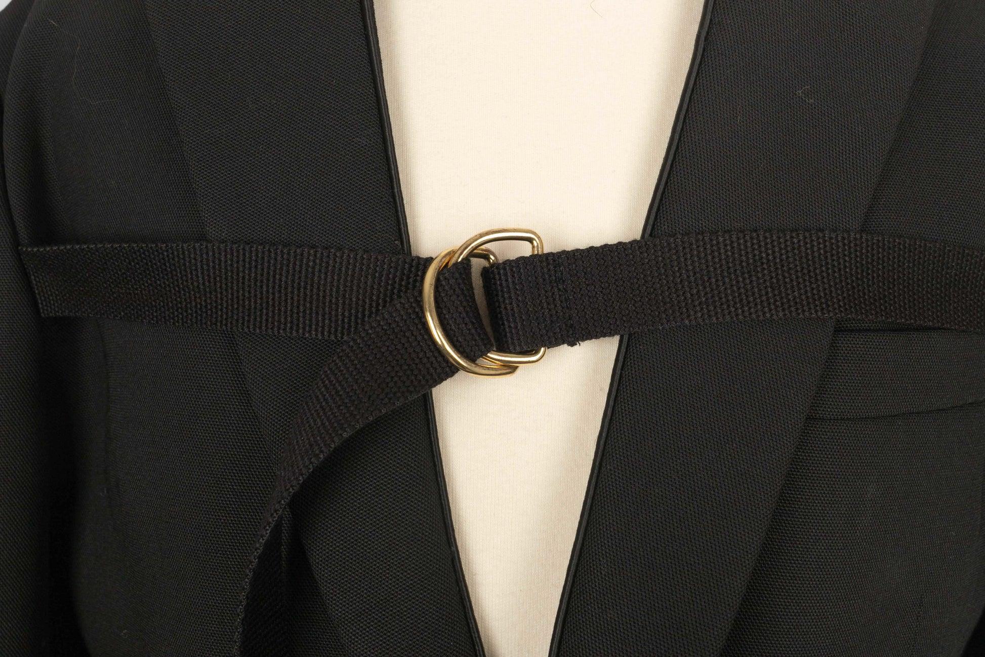 Givenchy Cappotto nero da uomo di media lunghezza in vendita 6
