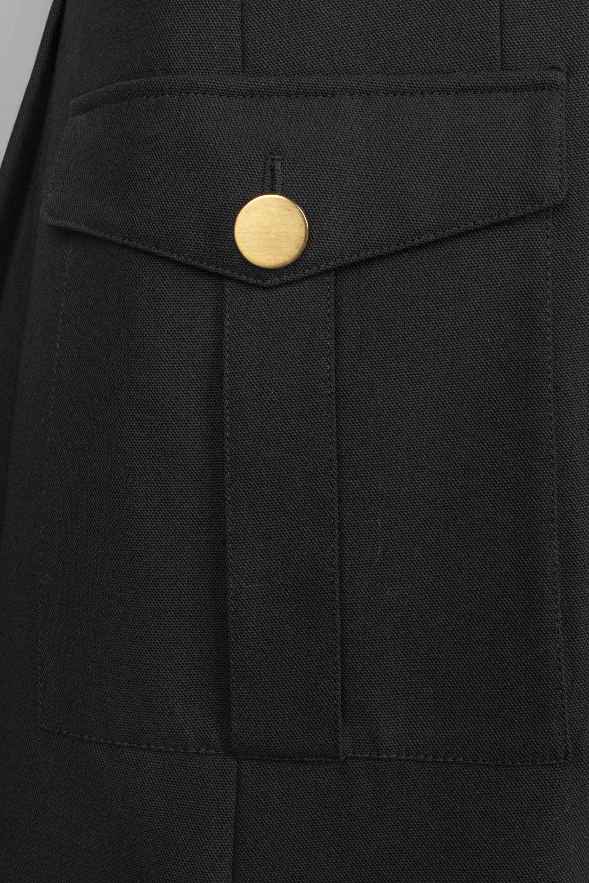 Givenchy Cappotto nero da uomo di media lunghezza in vendita 2