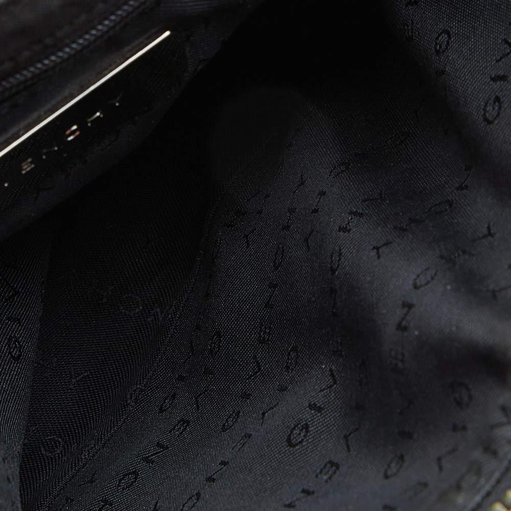 Givenchy Black Monogram Canvas And Leather Shoulder Bag 2