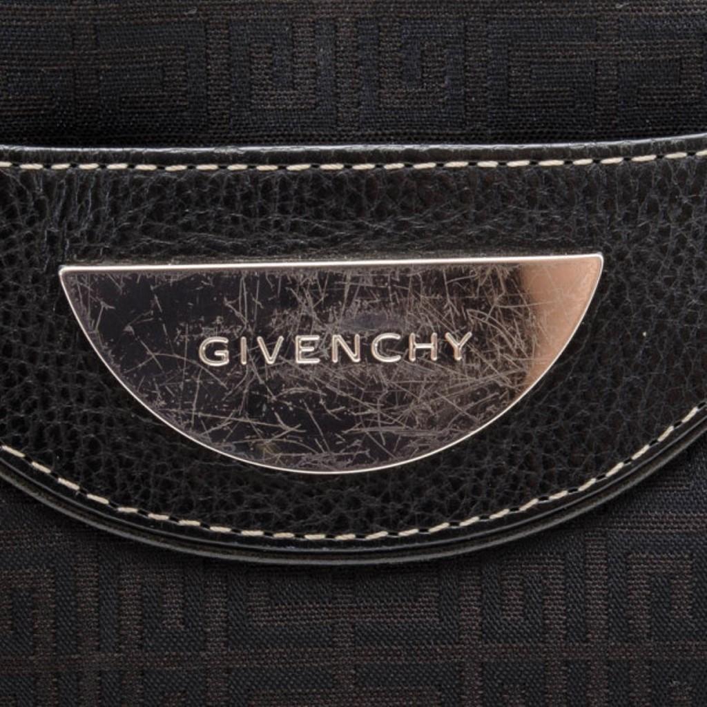 Givenchy Black Monogram Hobo 7