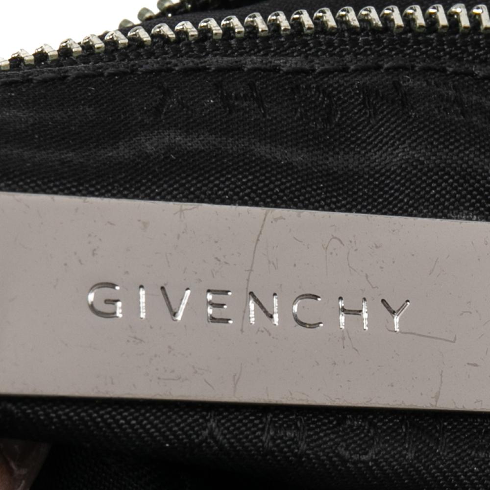 Givenchy Black Monogram Nylon Hobo 4