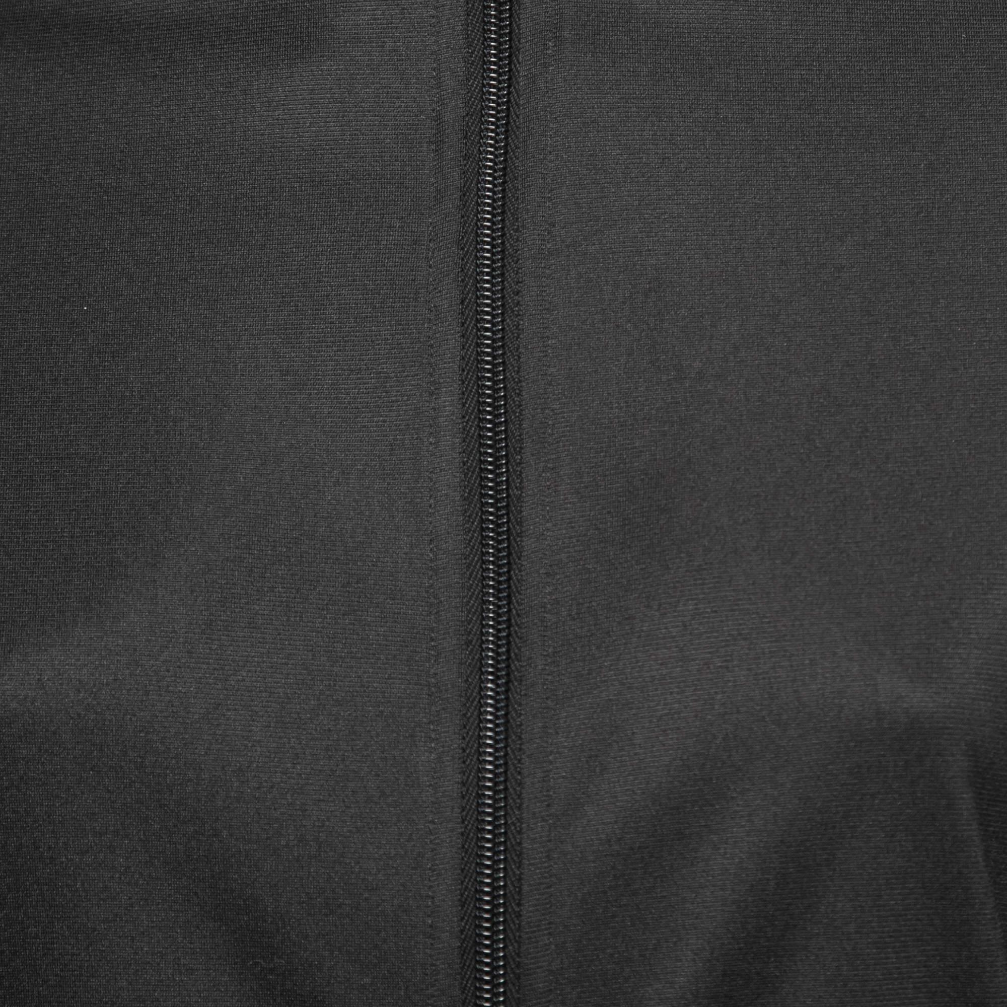 Women's Givenchy Black Neoprene Logo Band Detail Jumpsuit M For Sale