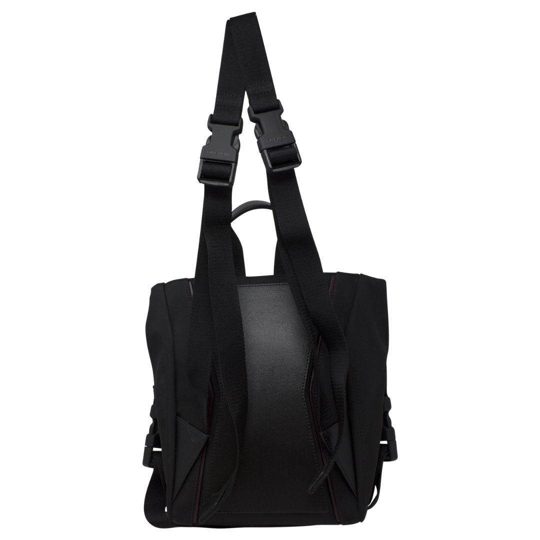 Givenchy Black Nylon Mini City Backpack In Excellent Condition For Sale In Atlanta, GA
