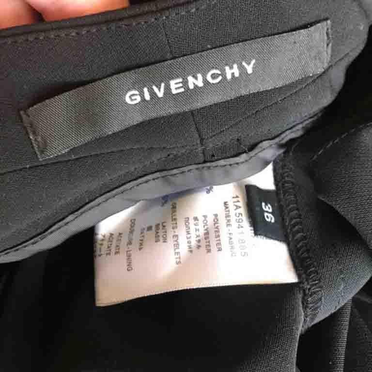 Givenchy Black Parachute Harem Pants For Sale 1