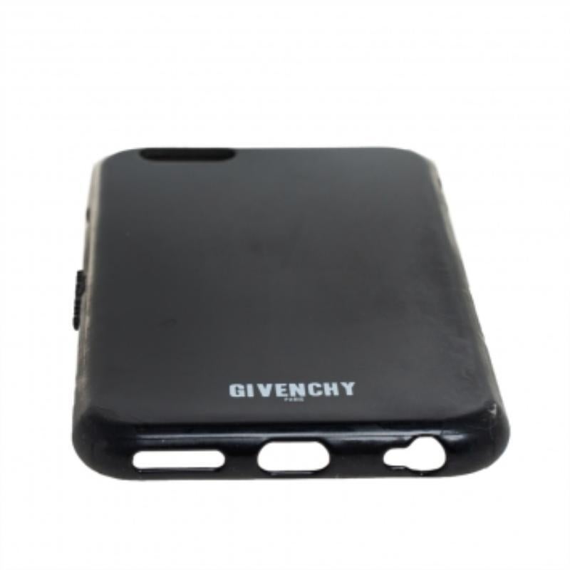 Women's Givenchy Black Plastic Logo Print iPhone 6 Case For Sale