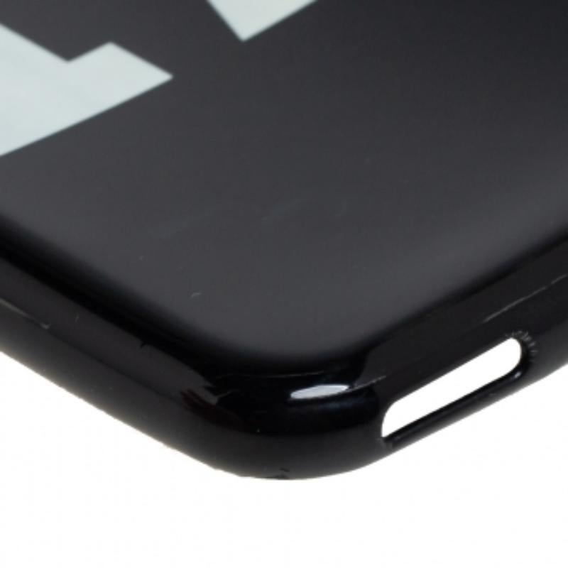 Givenchy Black Plastic Pervert 17 Print iPhone 6 Case For Sale 2